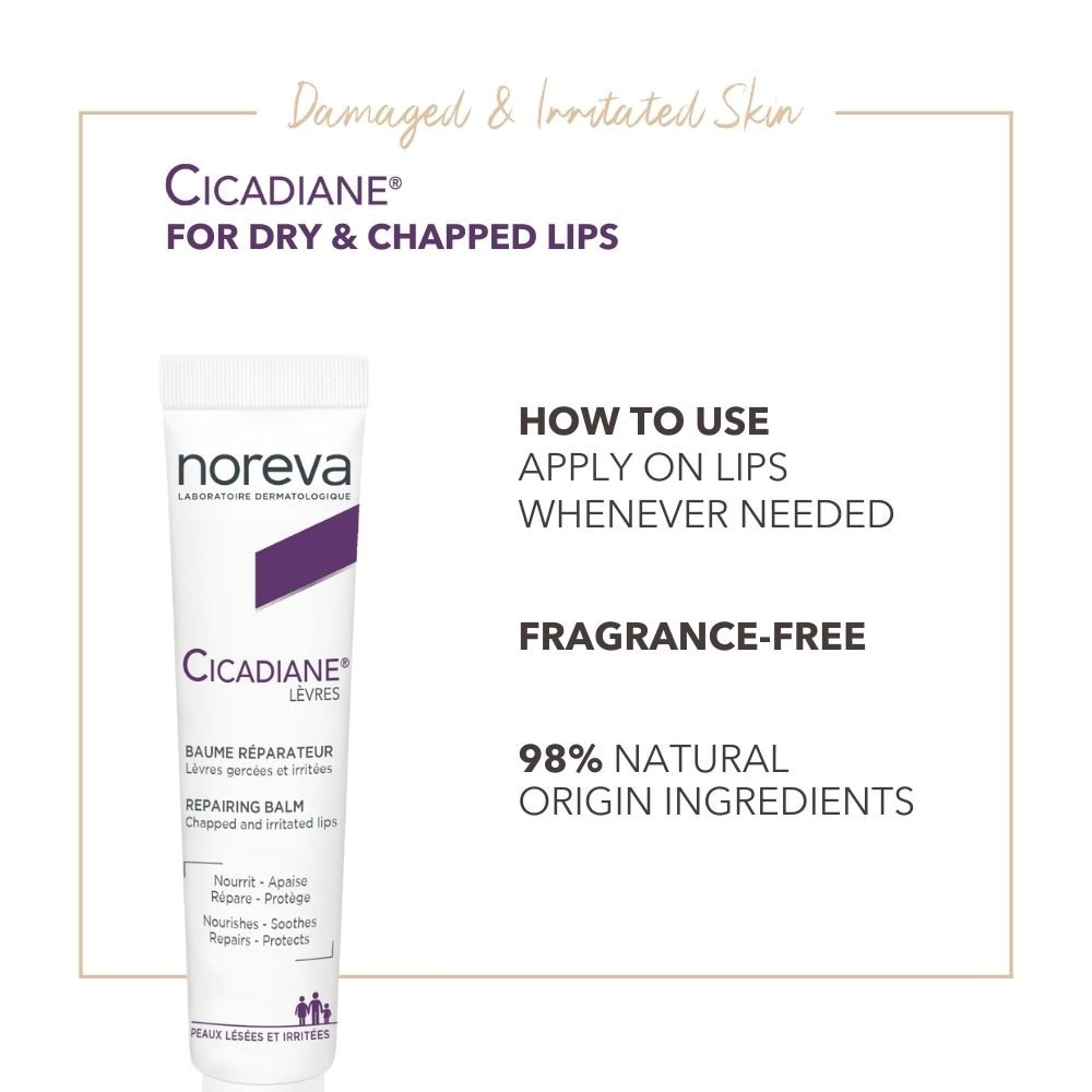 Cicadiane Repairing Lip Balm (To Nourishes & Soothes) 15ml