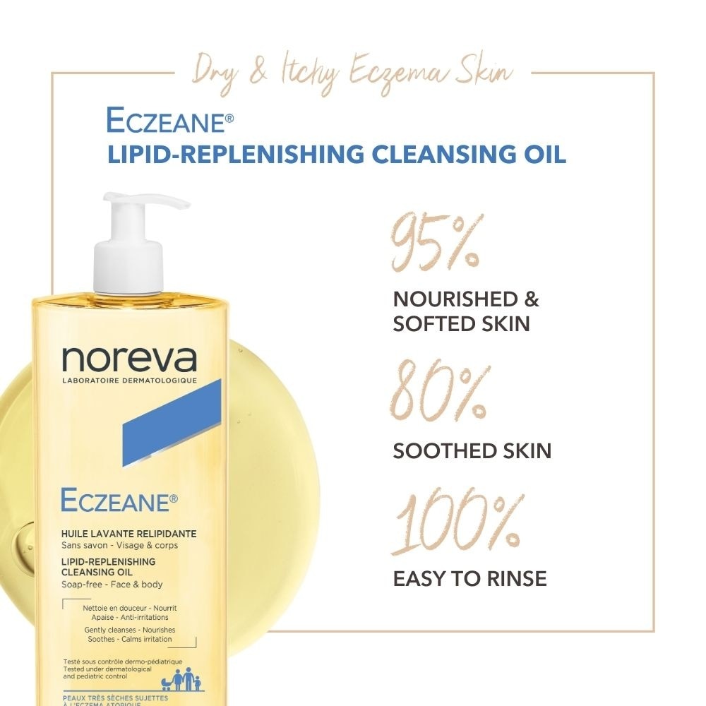 Eczeane Lipid-Replenishing Cleansing Oil (For Dry & Itchy Eczema Skin) 1000ml