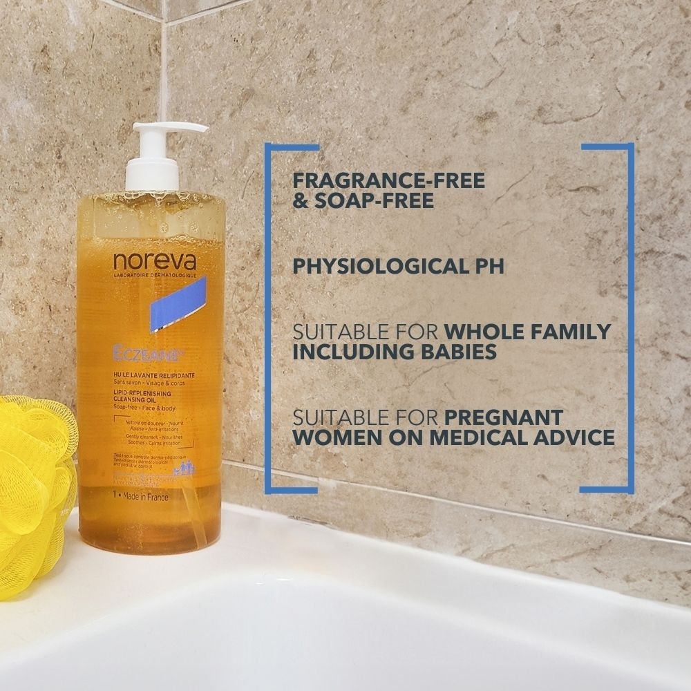 Eczeane Lipid-Replenishing Cleansing Oil (For Dry & Itchy Eczema Skin) 1000ml