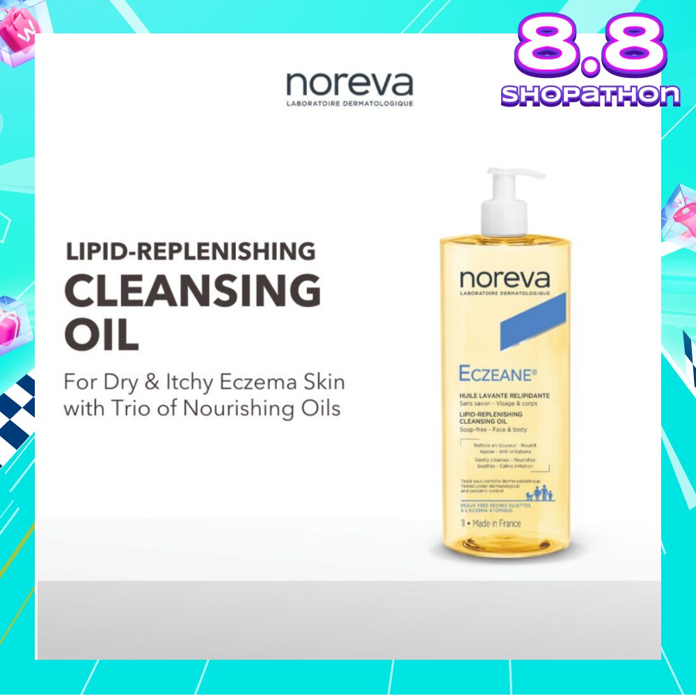 Eczeane Lipid-Replenishing Cleansing Oil (For Dry & Itchy Eczema Skin) 1000ml
