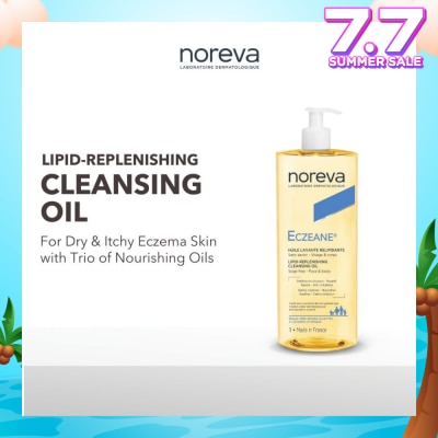 NOREVA Eczeane Lipid-Replenishing Cleansing Oil (For Dry & Itchy Eczema Skin) 1000ml
