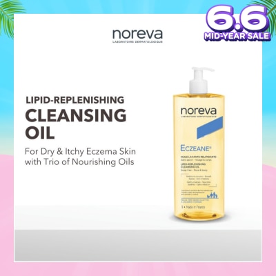 NOREVA Eczeane Lipid-Replenishing Cleansing Oil (For Dry & Itchy Eczema Skin) 1000ml