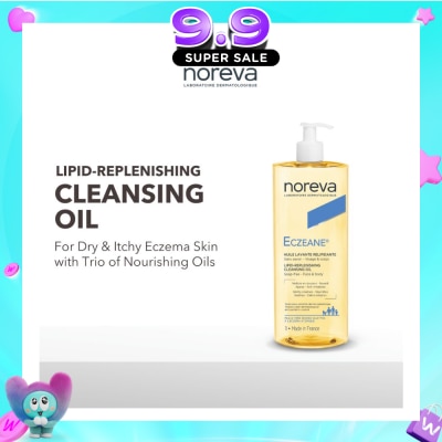 NOREVA - Eczeane Lipid-Replenishing Cleansing Oil (For Dry & Itchy Eczema Skin) 1000ml image
