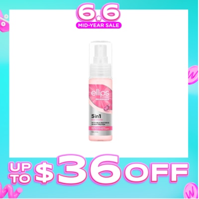 ELLIPS - 5 In 1 Hair Vitamin Milkshake (For Damaged Hair To Help Hair Strong & Healthy) 45ml