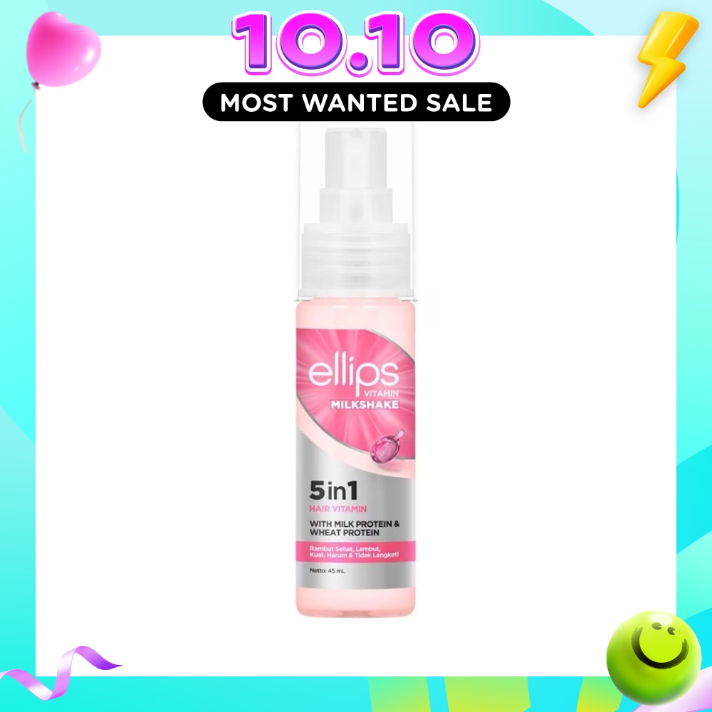ELLIPS 5 In 1 Hair Vitamin Milkshake (For Damaged Hair To Help