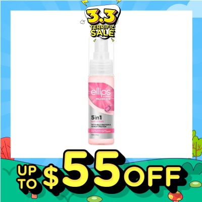 ELLIPS 5 In 1 Hair Vitamin Milkshake (For Damaged Hair To Help Hair Strong & Healthy) 45ml