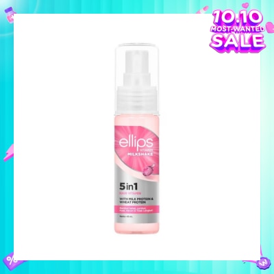 ELLIPS 5 In 1 Hair Vitamin Milkshake (For Damaged Hair To Help Hair Strong & Healthy) 45ml
