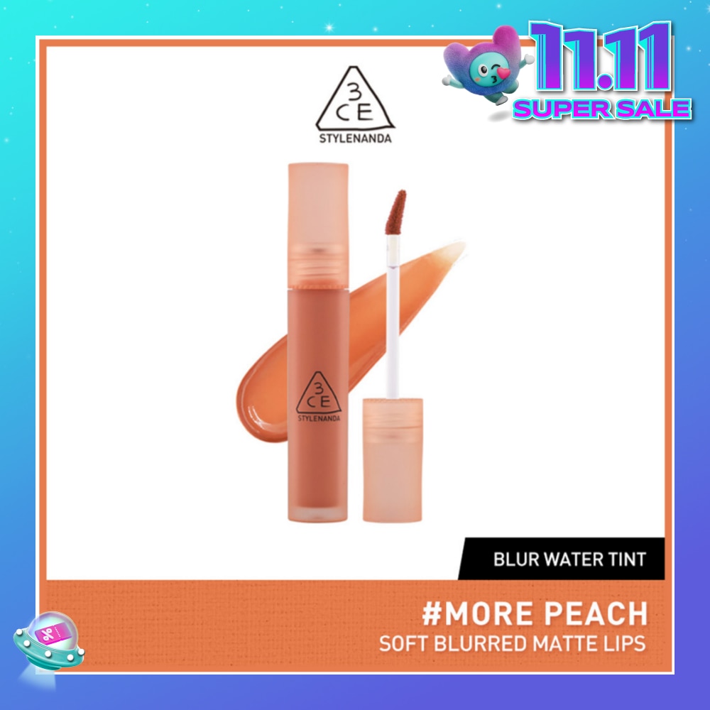 Blur Water Tint Lip Gloss #More Peach 1s