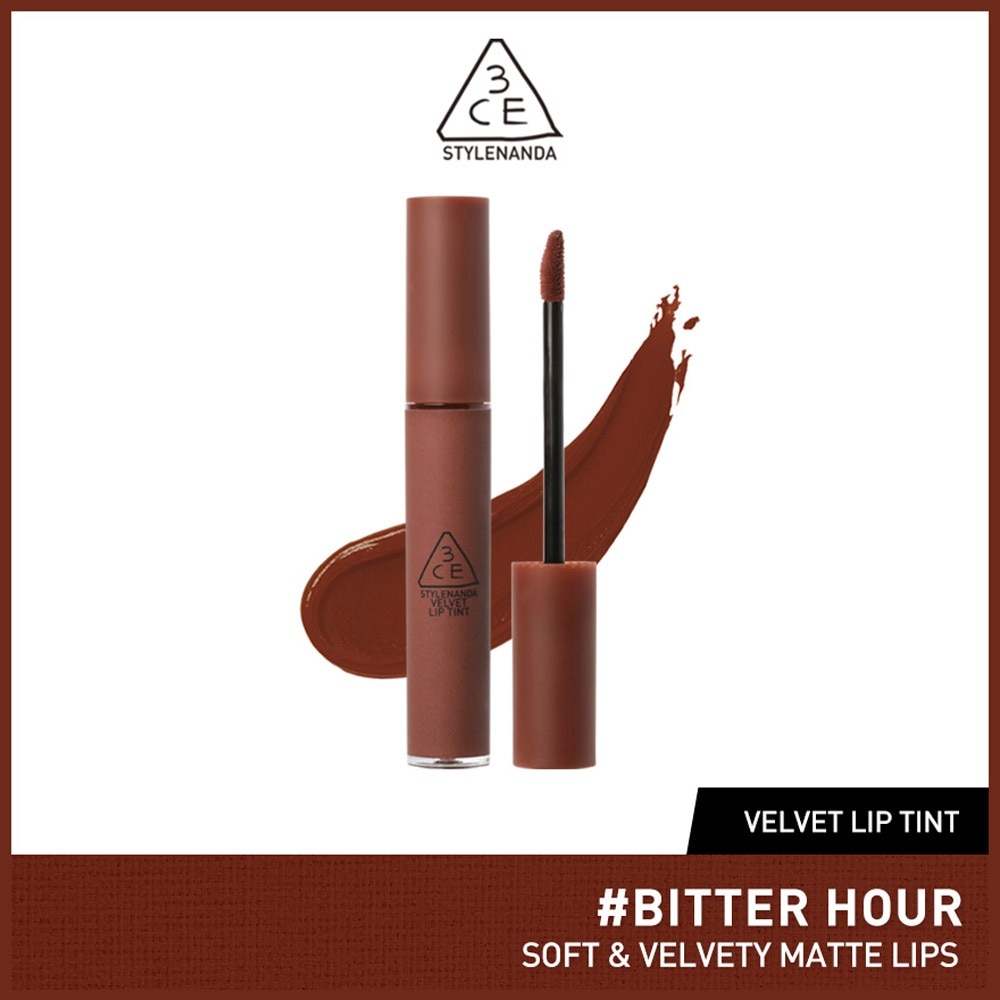 Velvet Lip Tint #Bitter Hour (Soft & Velvety Matte Lips) 28g
