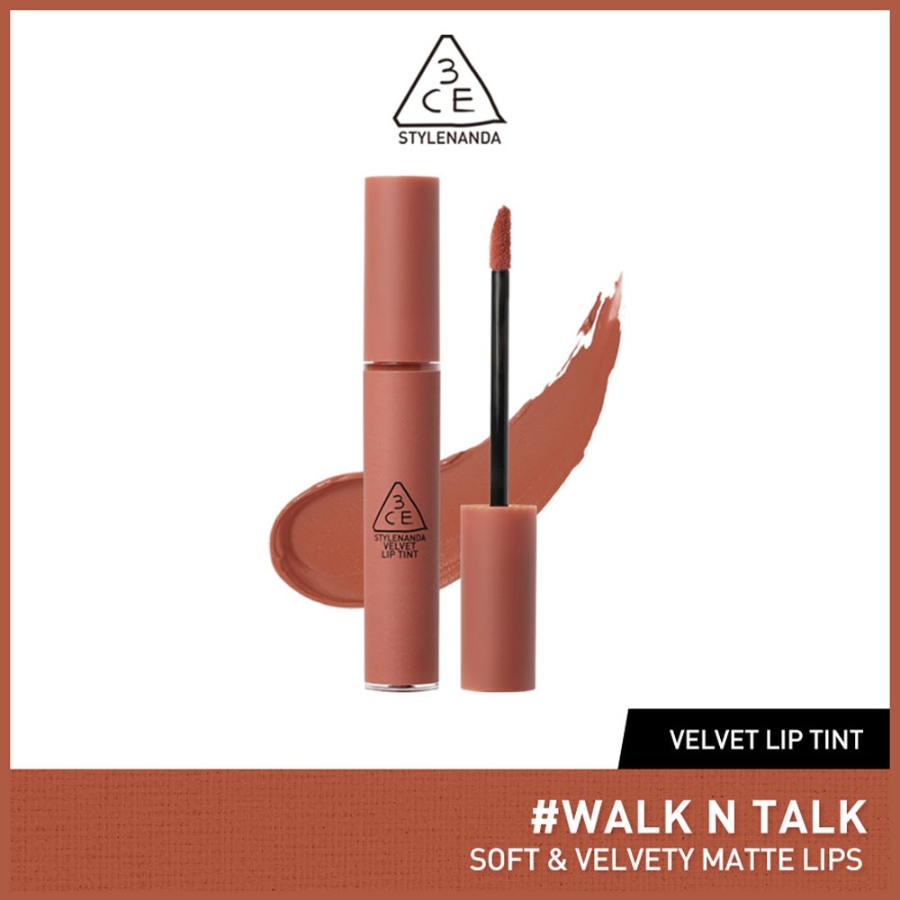 Velvet Lip Tint #Walk N Talk (Soft & Velvety Matte Lips) 28g