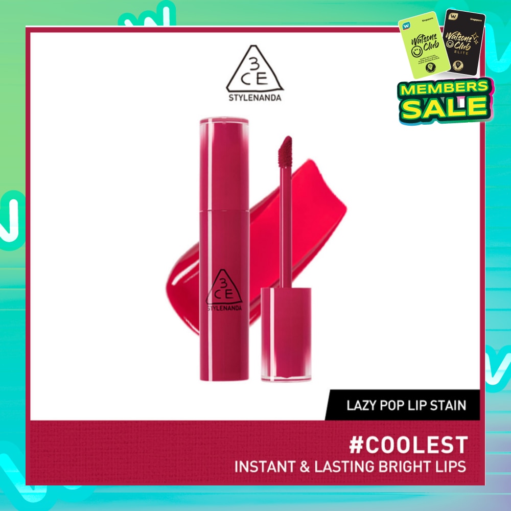 3CE Lazy Pop Lip Stain #Coolest 27.5g