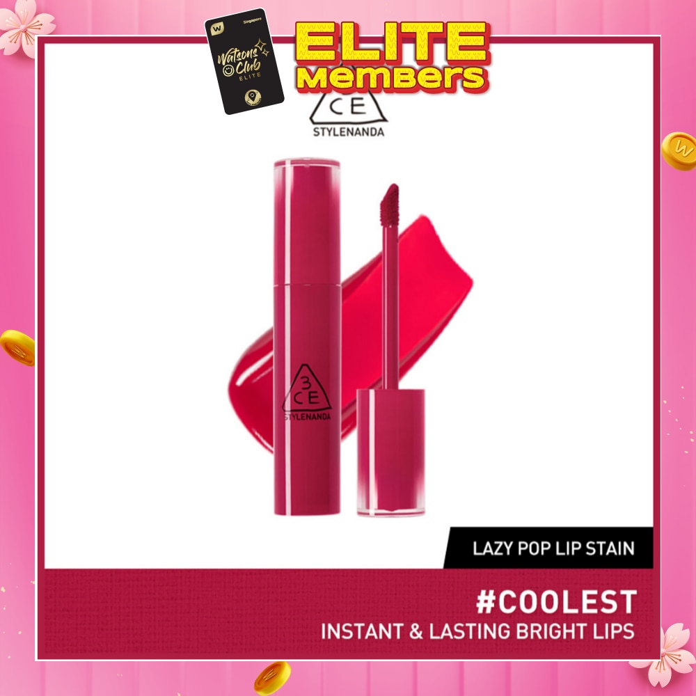 3CE Lazy Pop Lip Stain #Coolest 27.5g