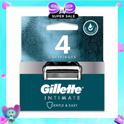 GILLETTE - Intimate Gentle & Easy Hair Razor Blade Refill Packset 4s image