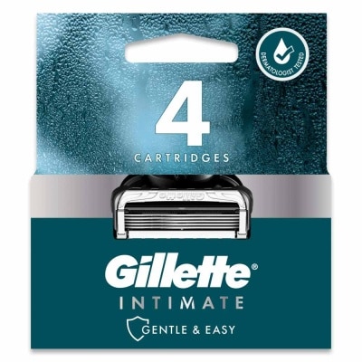 GILLETTE Intimate Gentle & Easy Hair Razor Blade Refill Packset 4s