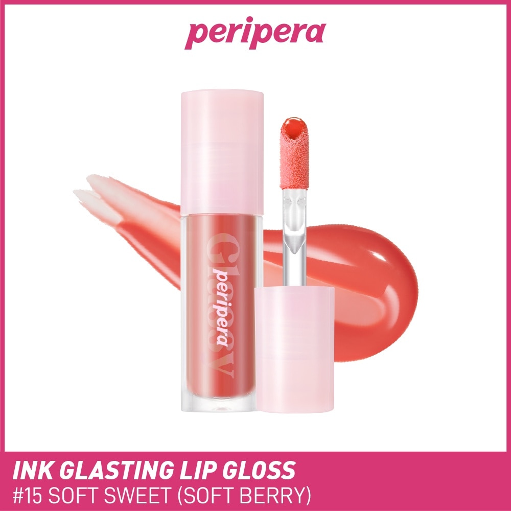 Ink Glasting Lip Gloss 15 Soft Sweet (Soft Berry) 1s
