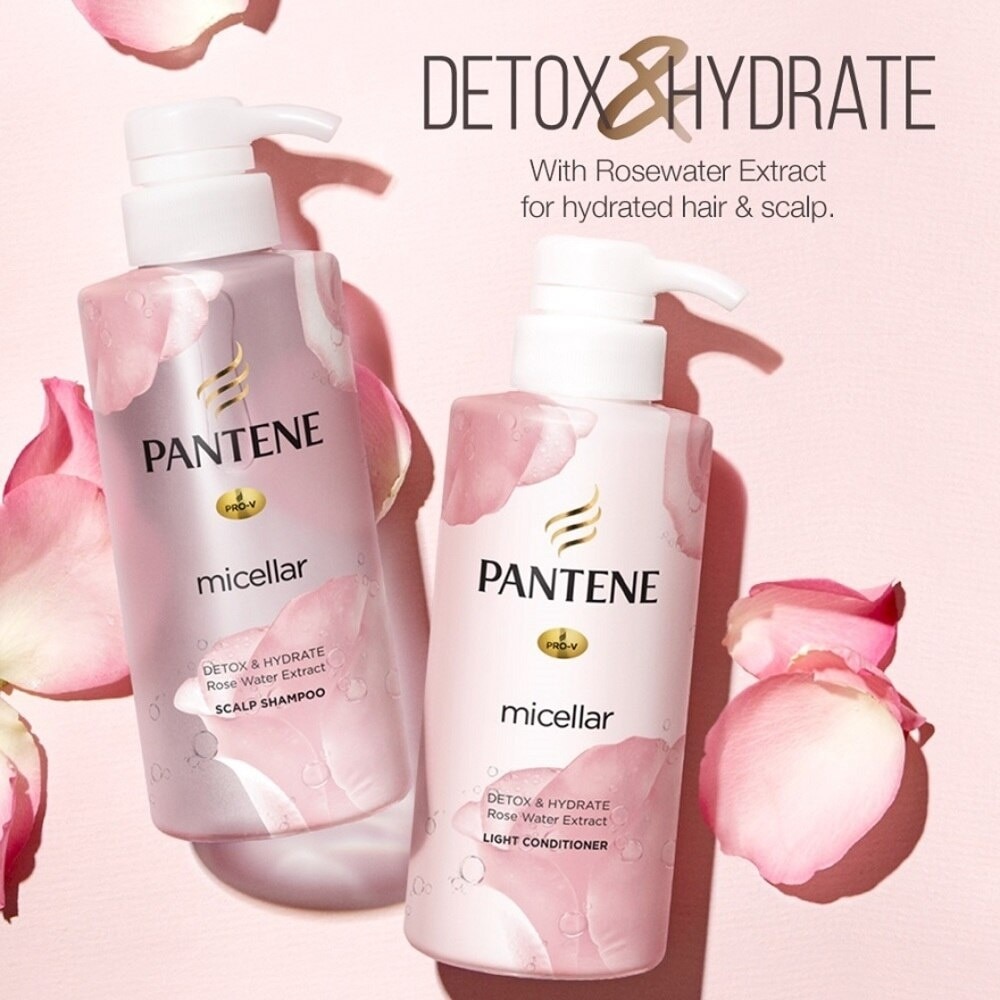 Micellar Detox and Hydrate with Rose Water Extract Light Conditioner (Protect Hair from Dryness and Dullness) 530ml