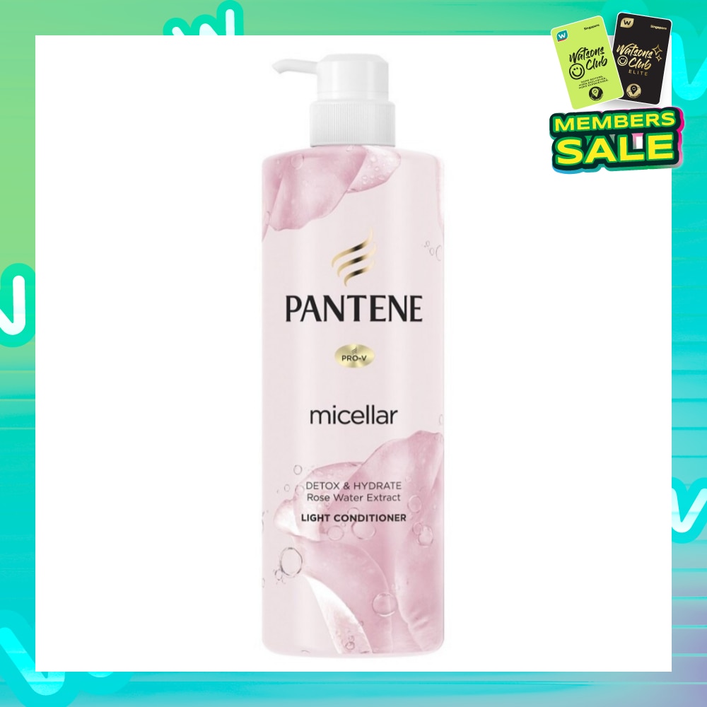 Micellar Detox and Hydrate with Rose Water Extract Light Conditioner (Protect Hair from Dryness and Dullness) 530ml