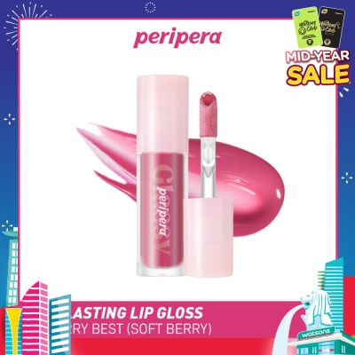 PERIPERA Ink Glasting Lip Gloss 17 Berry Best (Soft Berry) 1s
