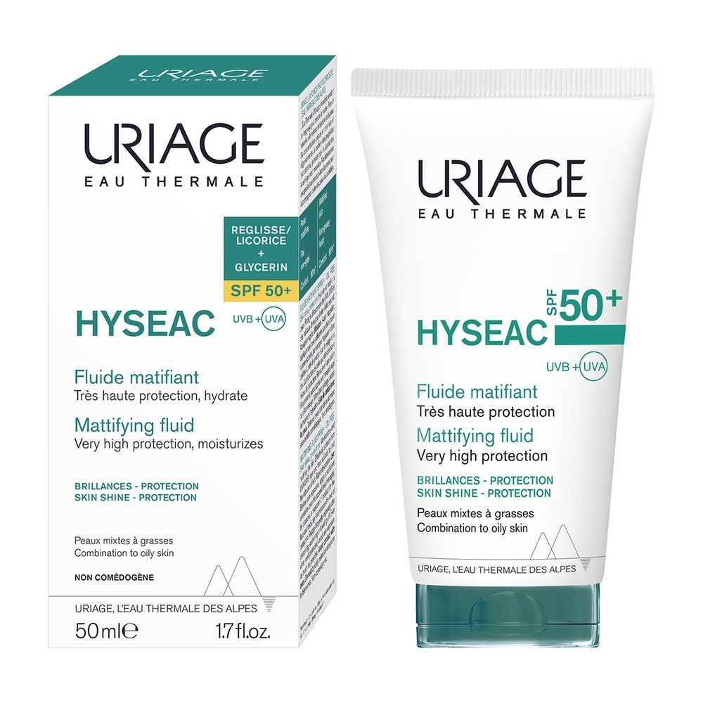 Hyseac Mattifying Fluid SPF50+ (For Combination To Oily Skin) 50ml