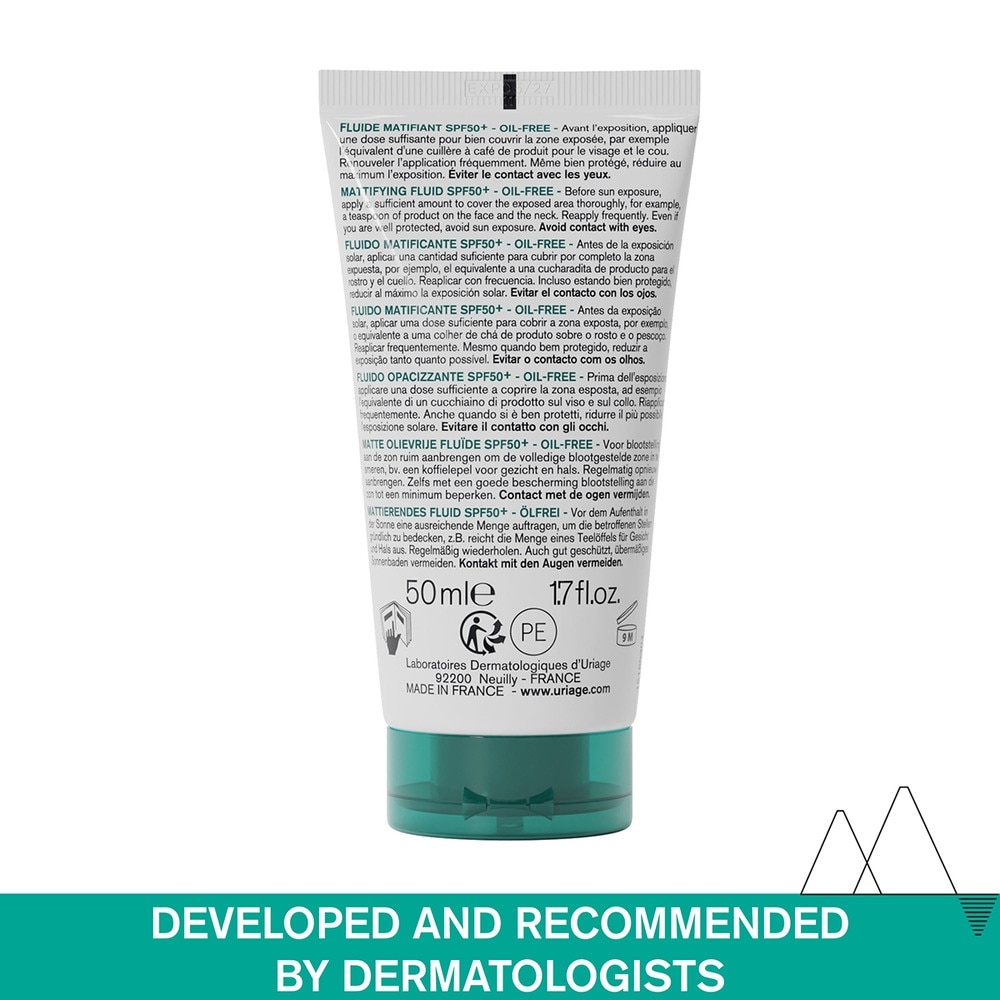 Hyseac Mattifying Fluid SPF50+ (For Combination To Oily Skin) 50ml