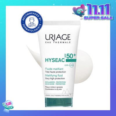 URIAGE Hyseac Mattifying Fluid SPF50+ (For Combination To Oily Skin) 50ml