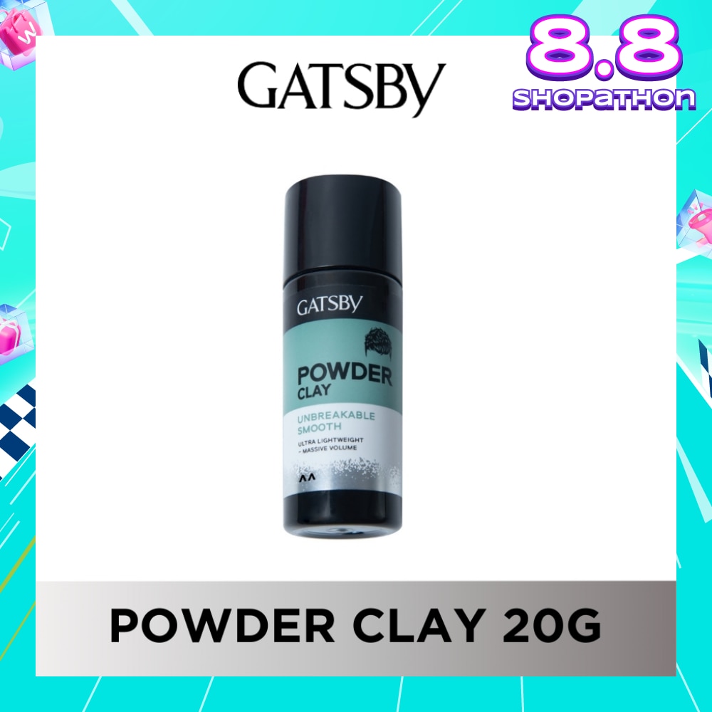 Powder Clay Unbreakable Smooth (Non-Sticky & Super Lightweight Formula) 20g