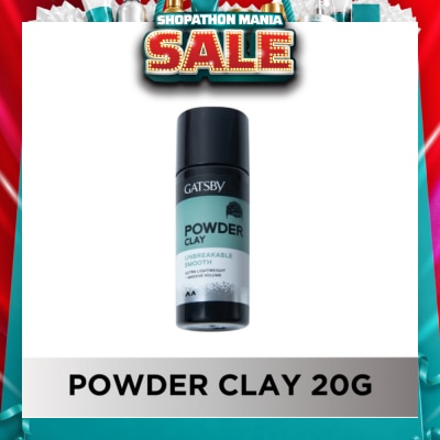 GATSBY - Powder Clay Unbreakable Smooth (Non-Sticky & Super Lightweight Formula) 20g