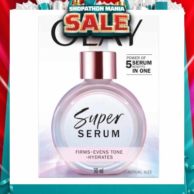 OLAY - Super Serum (Firms, Smoothens, Evens Tone, Reduces Spots Appearance & Hydrates Skin) 30ml
