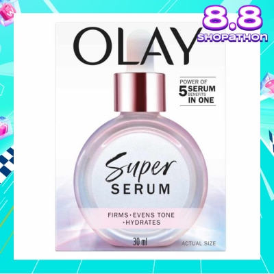 OLAY Super Serum (Firms, Smoothens, Evens Tone, Reduces Spots Appearance & Hydrates Skin) 30ml