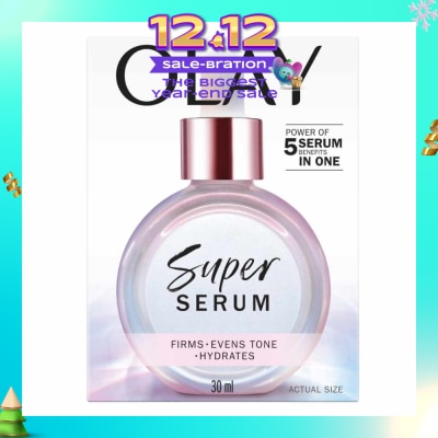 OLAY Super Serum (Firms, Smoothens, Evens Tone, Reduces Spots Appearance & Hydrates Skin) 30ml