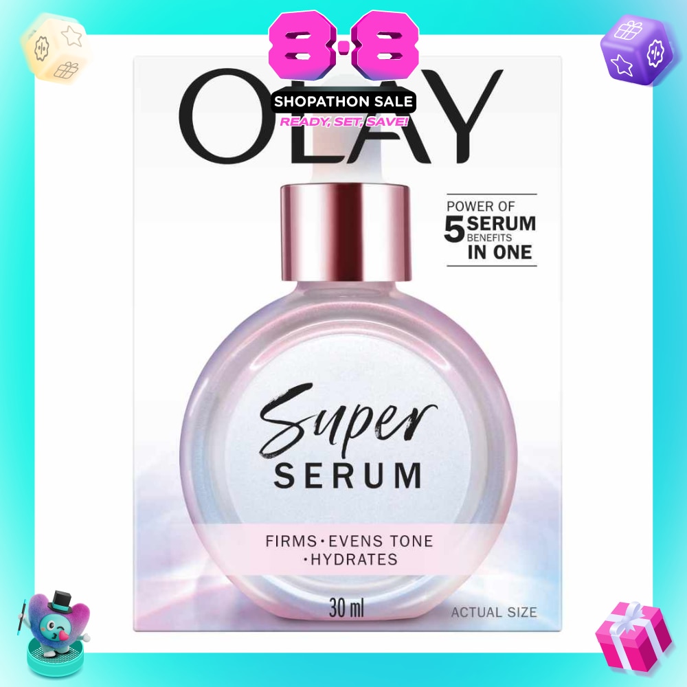 Super Serum (Firms, Smoothens, Evens Tone, Reduces Spots Appearance & Hydrates Skin) 30ml