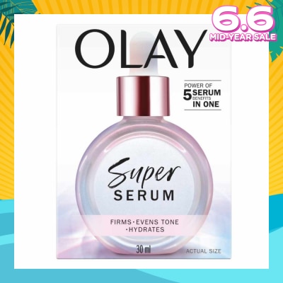 OLAY Super Serum (Firms, Smoothens, Evens Tone, Reduces Spots Appearance & Hydrates Skin) 30ml