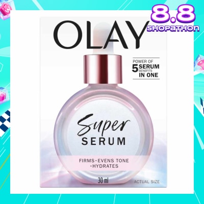 OLAY Super Serum (Firms, Smoothens, Evens Tone, Reduces Spots Appearance & Hydrates Skin) 30ml