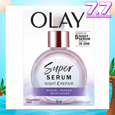OLAY Super Night Repair Serum (Anti-Aging & Brightening) 30ml
