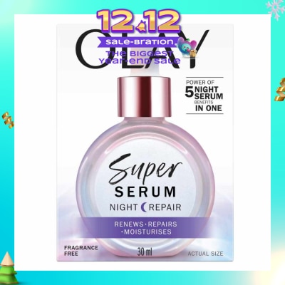 OLAY Super Night Repair Serum (Anti-Aging & Brightening) 30ml