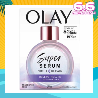 OLAY Super Night Repair Serum (Anti-Aging & Brightening) 30ml