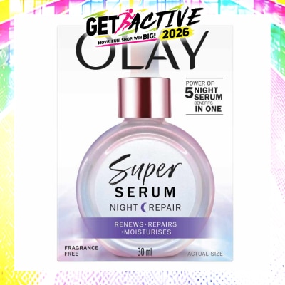 OLAY - Super Night Repair Serum (Anti-Aging & Brightening) 30ml image