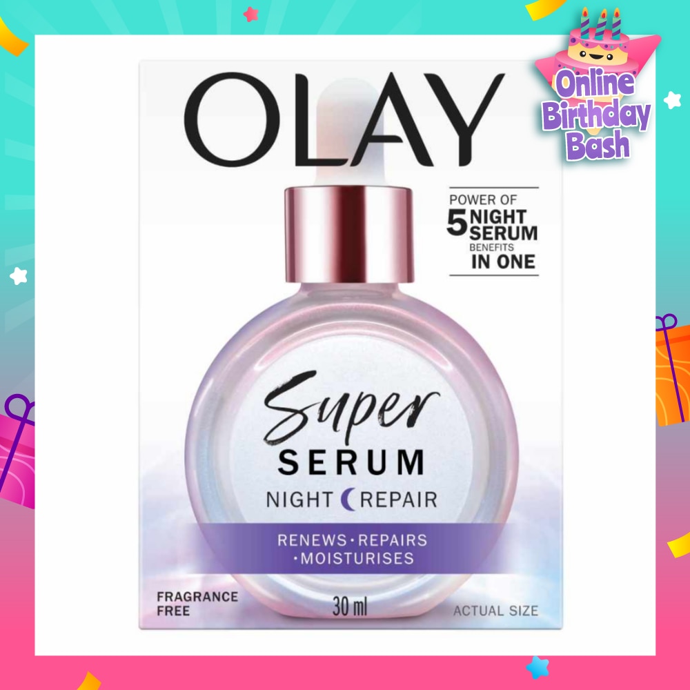 Super Night Repair Serum (Anti-Aging & Brightening) 30ml