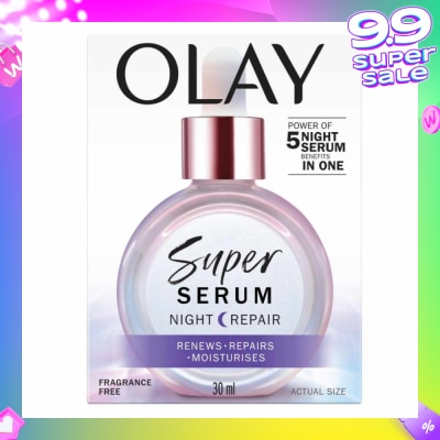 OLAY Super Night Repair Serum (Anti-Aging & Brightening) 30ml