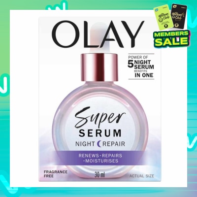 OLAY Super Night Repair Serum (Anti-Aging & Brightening) 30ml