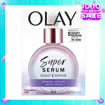 OLAY Super Night Repair Serum (Anti-Aging & Brightening) 30ml