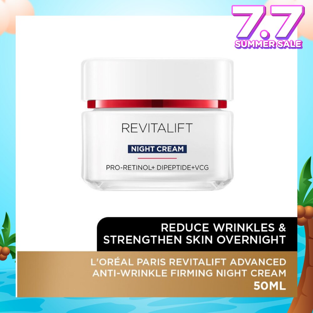 Revitalift Advanced Anti-Wrinkle Firming Night Cream (Reduce Wrinkles & Strengthen Skin Overnight) 50ml