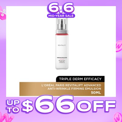 L'OREAL PARIS SKINCARE - Revitalift Advanced Anti-Wrinkle Firming Emulsion (Triple Derm Efficacy) 50ml