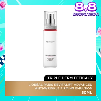 L'OREAL PARIS SKINCARE Revitalift Advanced Anti-Wrinkle Firming Emulsion (Triple Derm Efficacy) 50ml