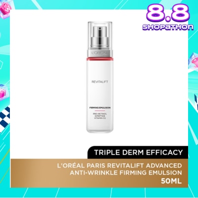 L'OREAL PARIS SKINCARE Revitalift Advanced Anti-Wrinkle Firming Emulsion (Triple Derm Efficacy) 50ml