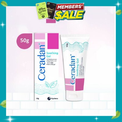 CERADAN Soothing Gel (Rapid Itch Relief in 5 Mins + Menthol