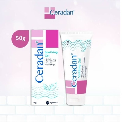CERADAN Soothing Gel (Rapid Itch Relief in 5 Mins + Menthol ...