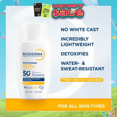 BIODERMA - Photoderm XDefense Ultra-Fluid Hydrating Detox Sunscreen SPF50+ PA++++ 40ml