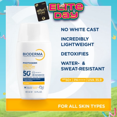 BIODERMA - Photoderm XDefense Ultra-Fluid Hydrating Detox Sunscreen SPF50+ PA++++ 40ml