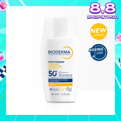 BIODERMA Photoderm XDefense Ultra-Fluid Hydrating Detox Sunscreen SPF50+ PA++++ 40ml